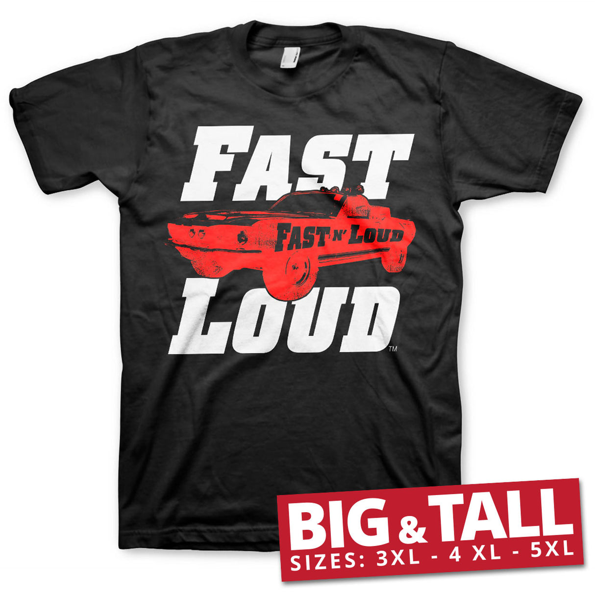 Fast N' Loud Mustang Big & Tall T-Shirt