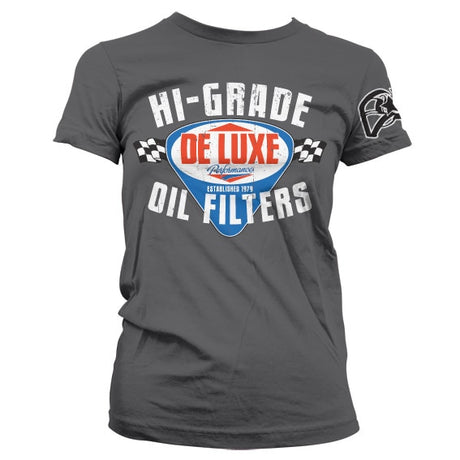 DeLuxe - High Grade Oil Filters Girly T-Shirt