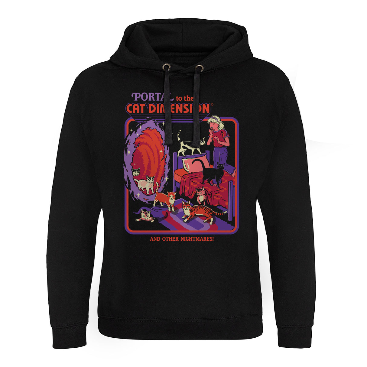 Portal To The Cat Dimension Epic Hoodie