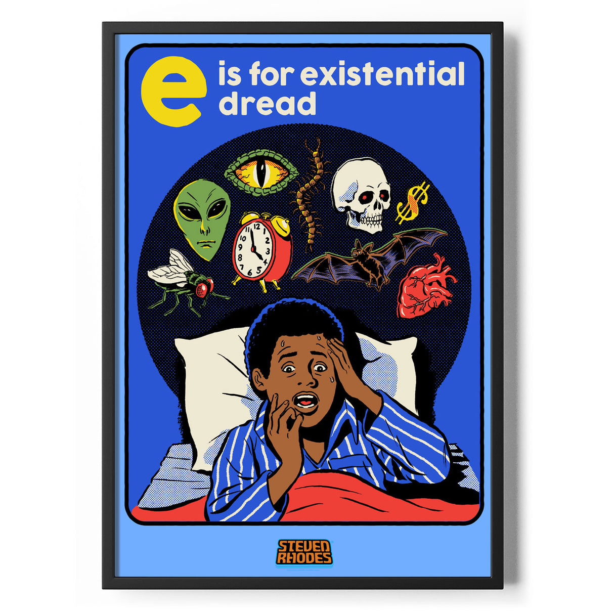 E Is For Existential Dread Poster Standard