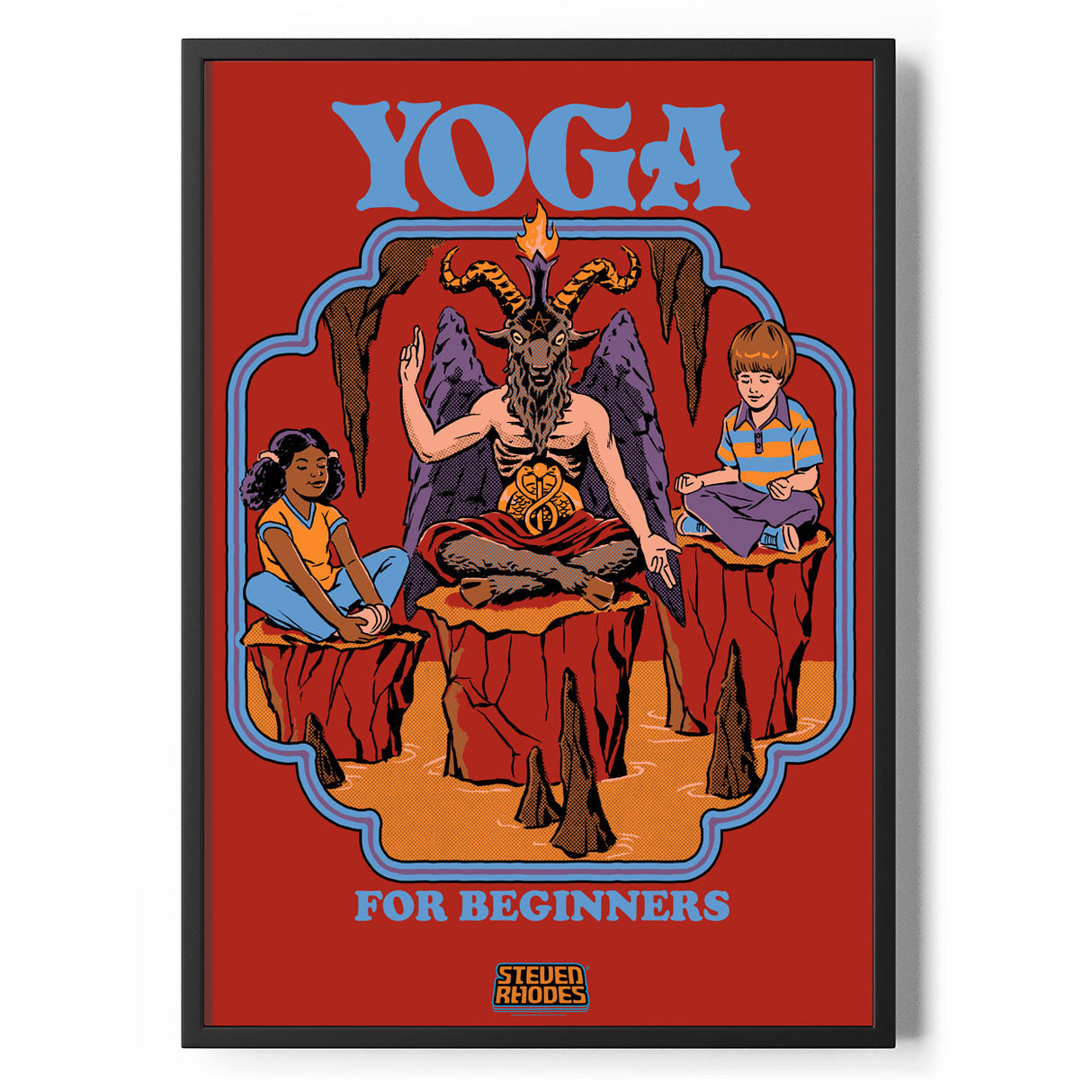 Yoga For Beginners Poster Standard