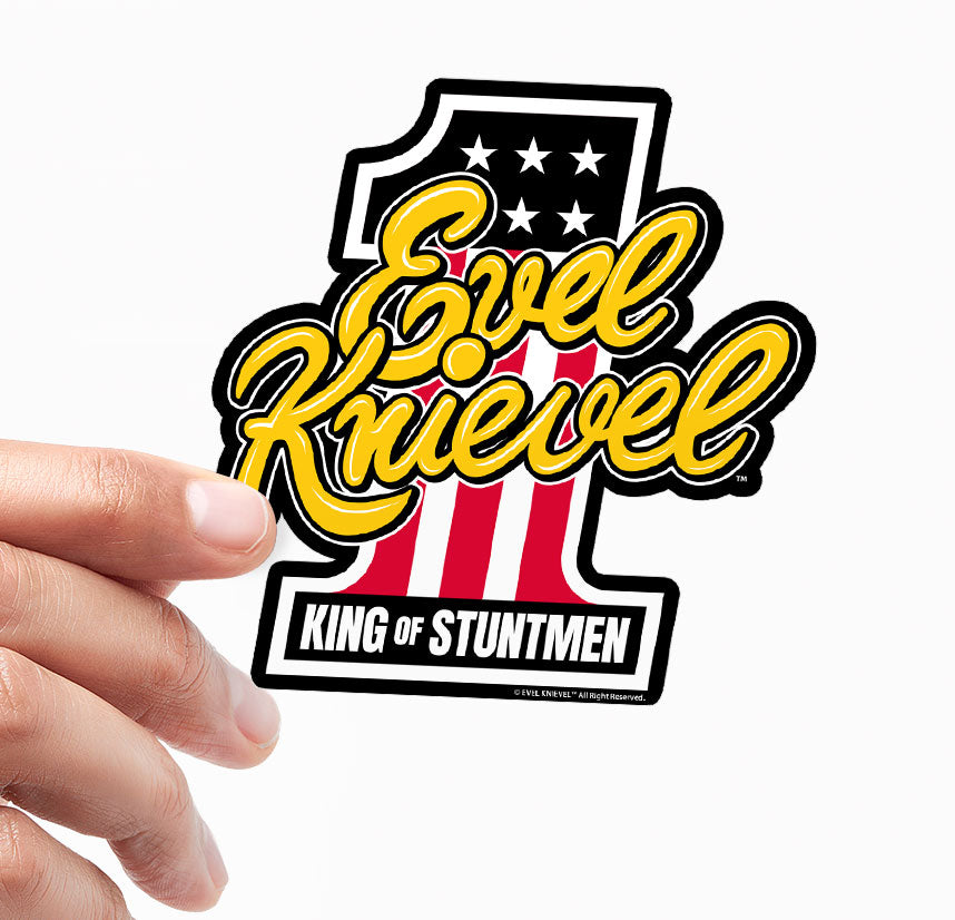 King Of Stuntmen Sticker