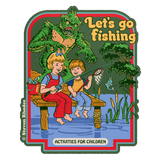 Steven Rhodes - Let's Go Fishing Sticker