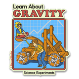 Steven Rhodes - Learn About Gravity Sticker