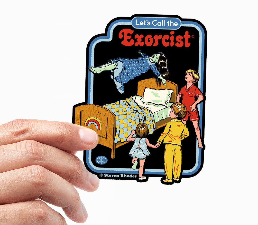 Steven Rhodes - Let's Call The Exorcist Sticker