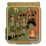 Steven Rhodes - Eat Your Greens Sticker