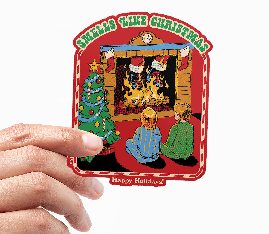 Steven Rhodes - Smells Like Christmas Sticker