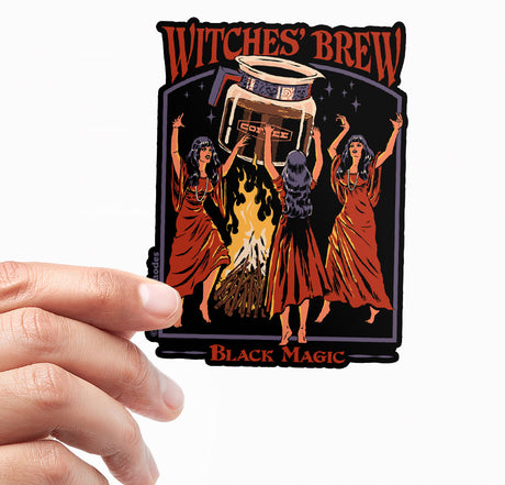 Steven Rhodes - Witches' Brew Sticker