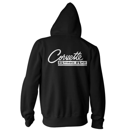 Corvette C2 Stingray Zipped Hoodie