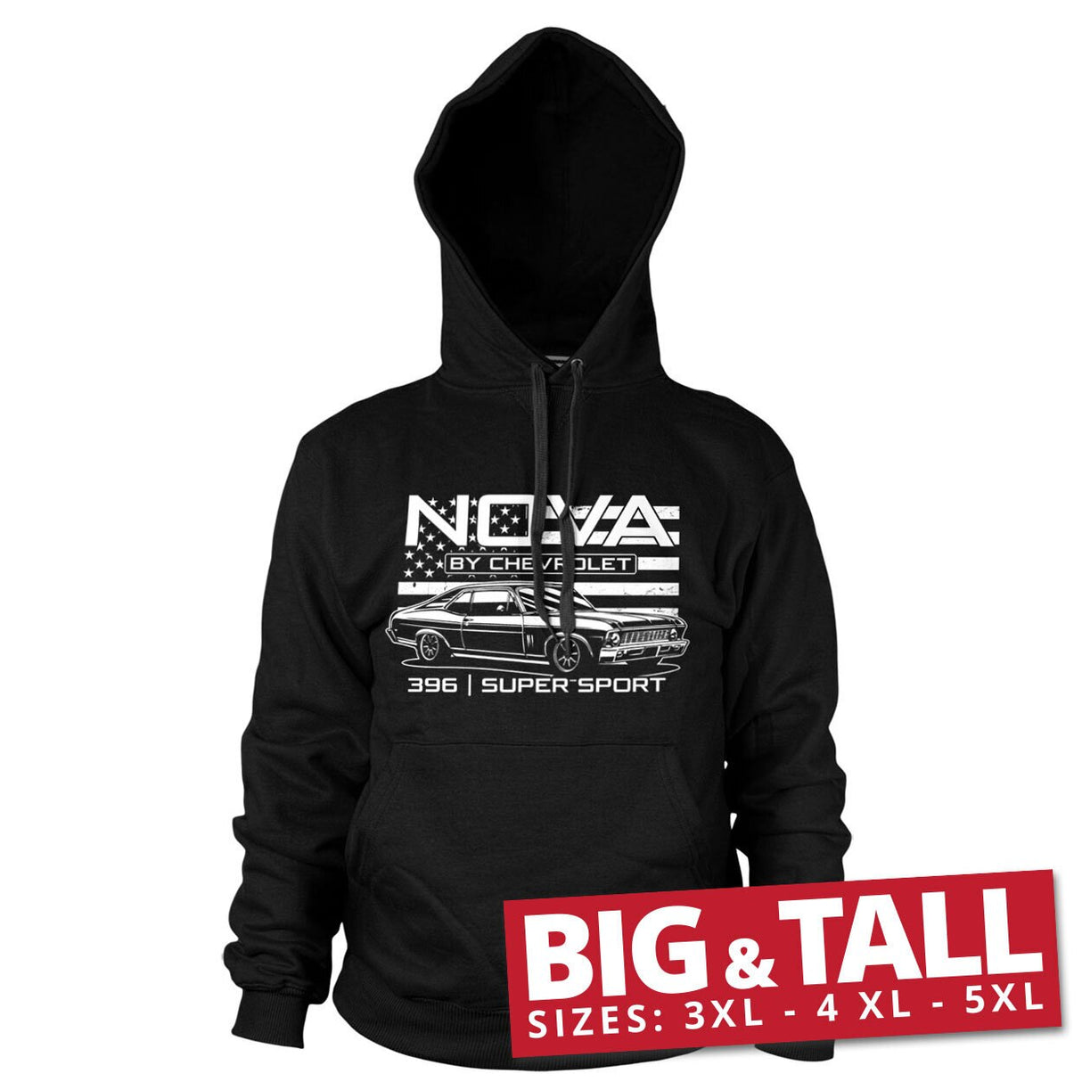 Chevrolet Nova 396 Super Sport Big & Tall Hoodie