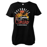 Chevrolet Camaro Sunset Girly Tee