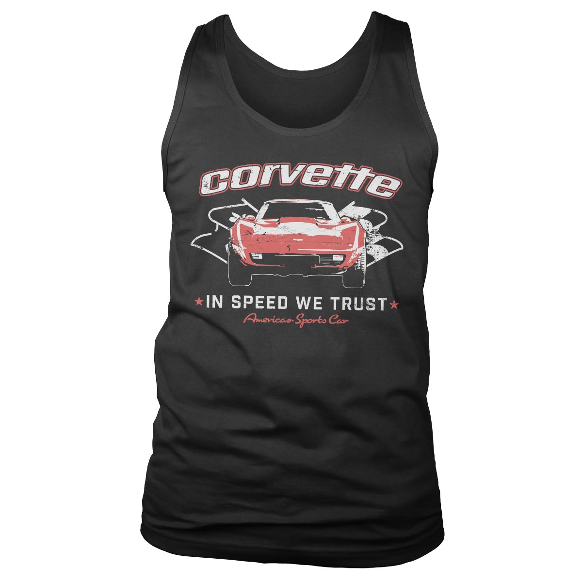 Corvette - In Speed We Trust Tank Top