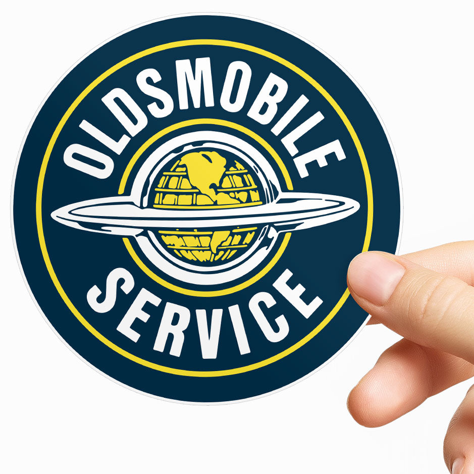 Oldsmobile Service Sticker