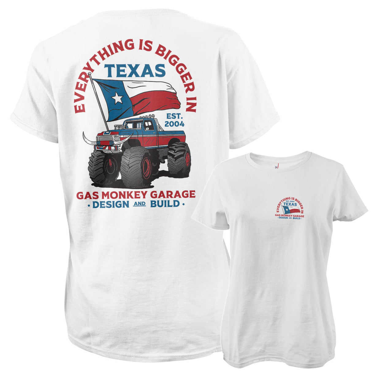 Everything Is Bigger In Texas Girly Tee