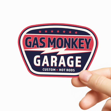 Gas Monkey Garage Vintage Custom Sticker