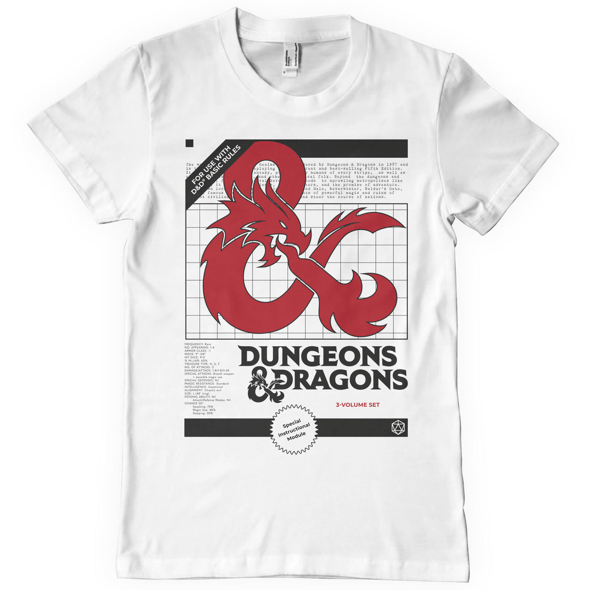 Dungeons & Dragons - 3 Volume Set T-Shirt