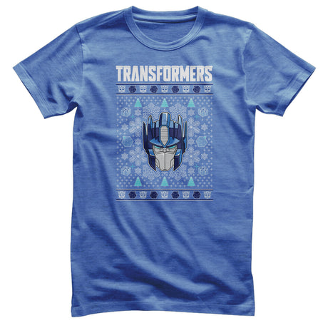 Transformers Christmas Pattern T-Shirt