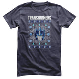 Transformers Christmas Pattern T-Shirt