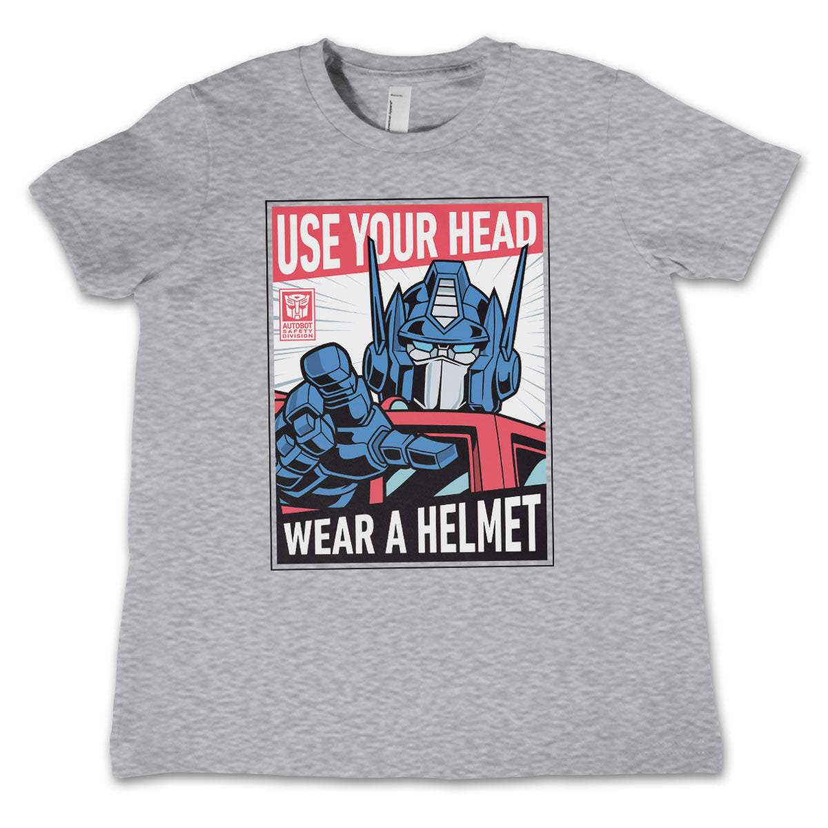 Use Your Head - Wear A Helmet Kids Tee