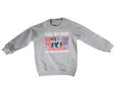 Side By Side Bullies Don't Stand A Chance Kids Sweatshirt