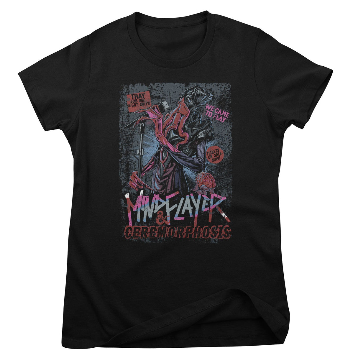 Mindflayer & Ceremorphosis Girly Tee