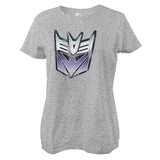 Distressed Decepticon Shield Girly Tee