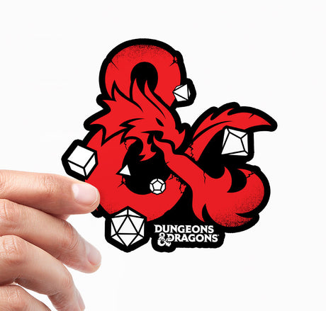 D&D - Dices Sticker