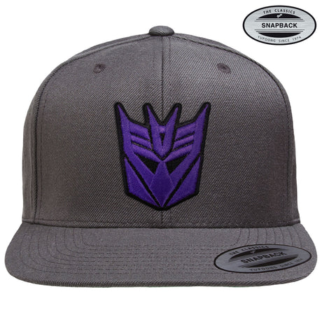 Decepticon 3D Patch Premium Snapback Cap