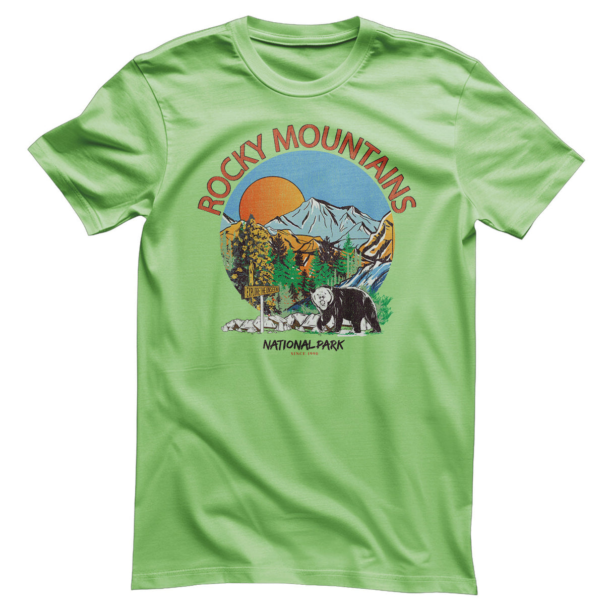 Explore The Unseen at Rocky Mountain T-Shirt