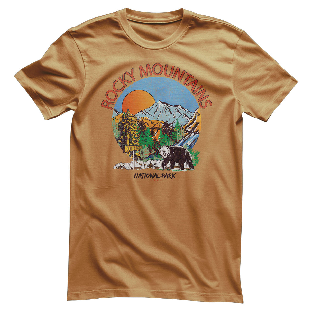 Explore The Unseen at Rocky Mountain T-Shirt