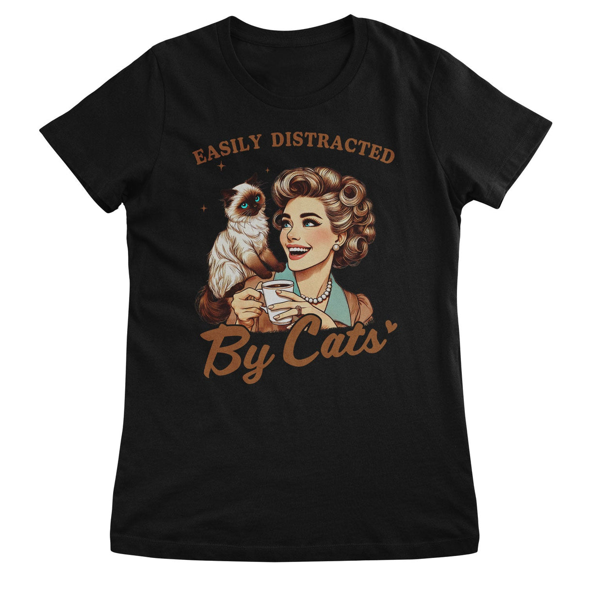 Easily Distracted By Cats Top