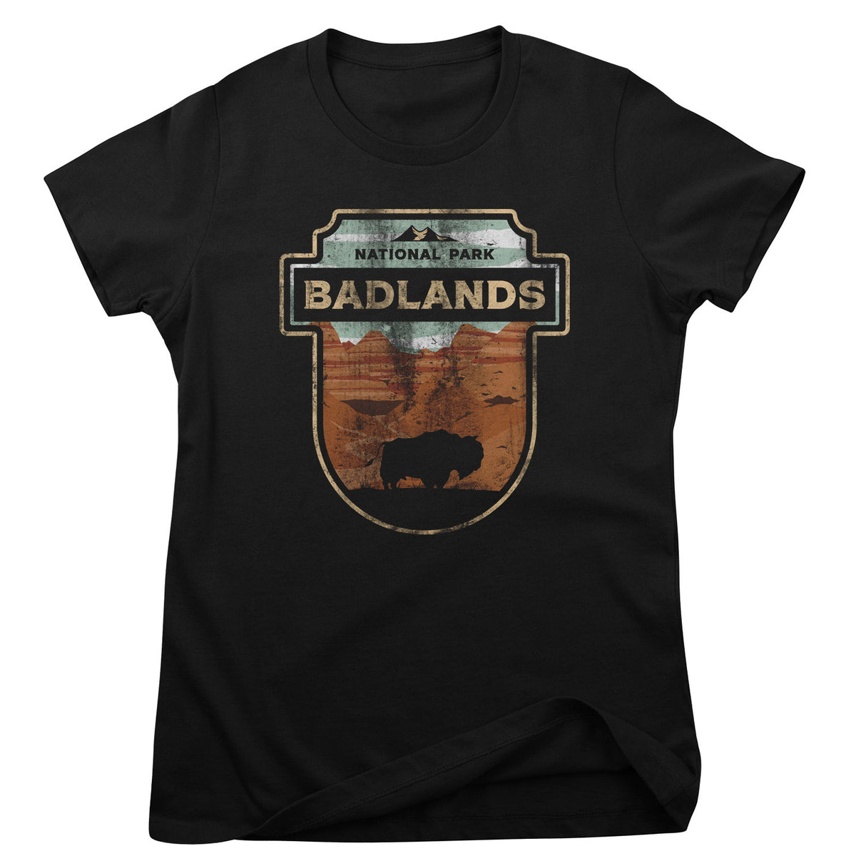 Badlands National Park Girly Tee