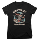 Lifts Up - Shots Down Girly Top