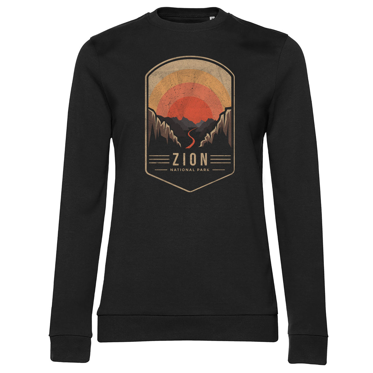 ZION Sunset - National Park Girly Sweatshirt