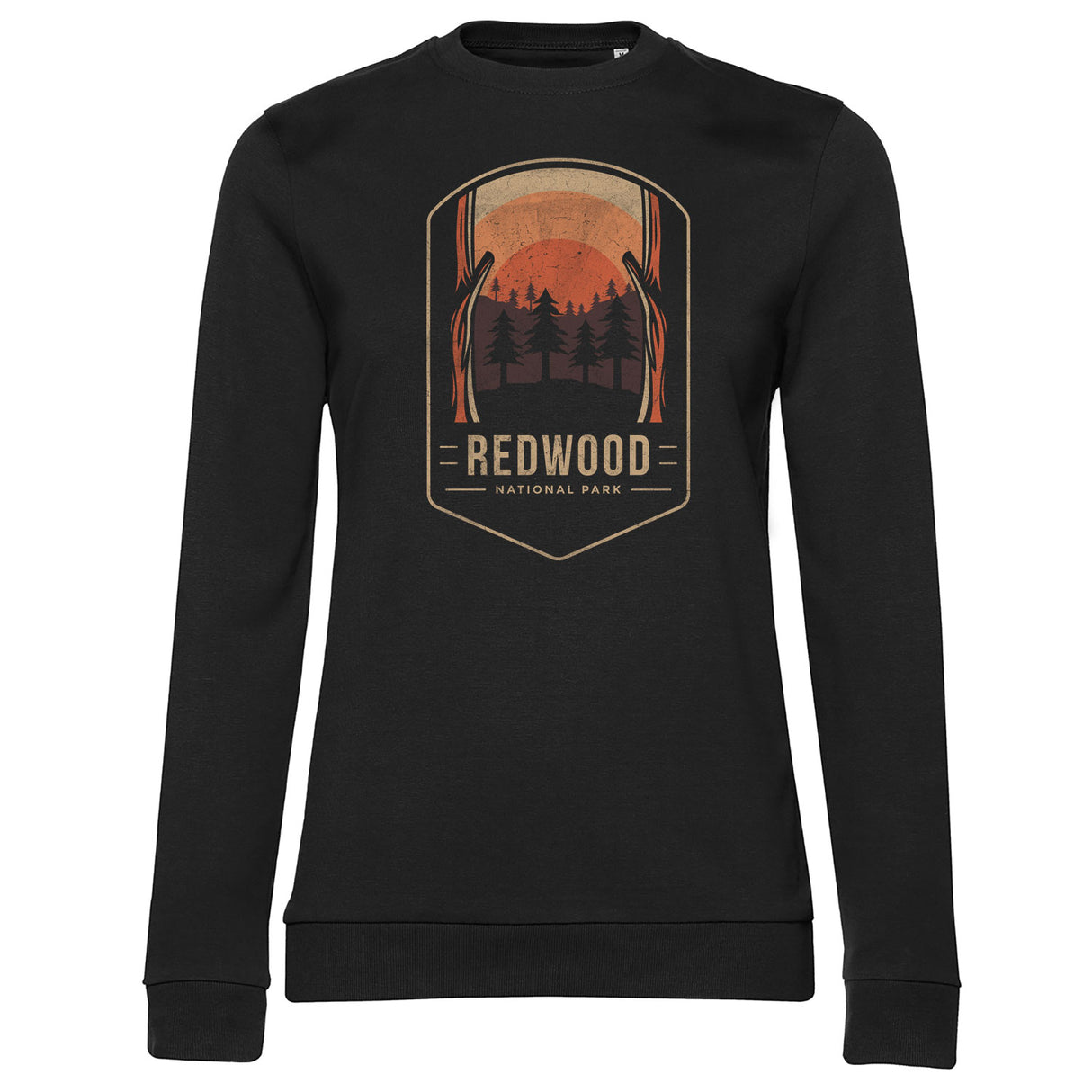 Redwood Sunset - National Park Girly Sweatshirt