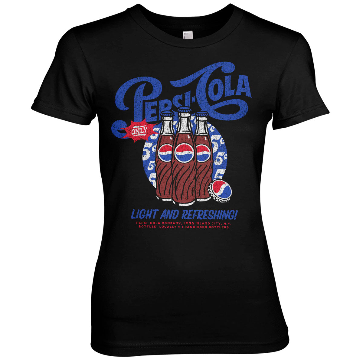 Pepsi-Cola Retro Add Girly Tee