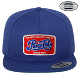 Retro Pepsi-Cola Patch Snapback Cap