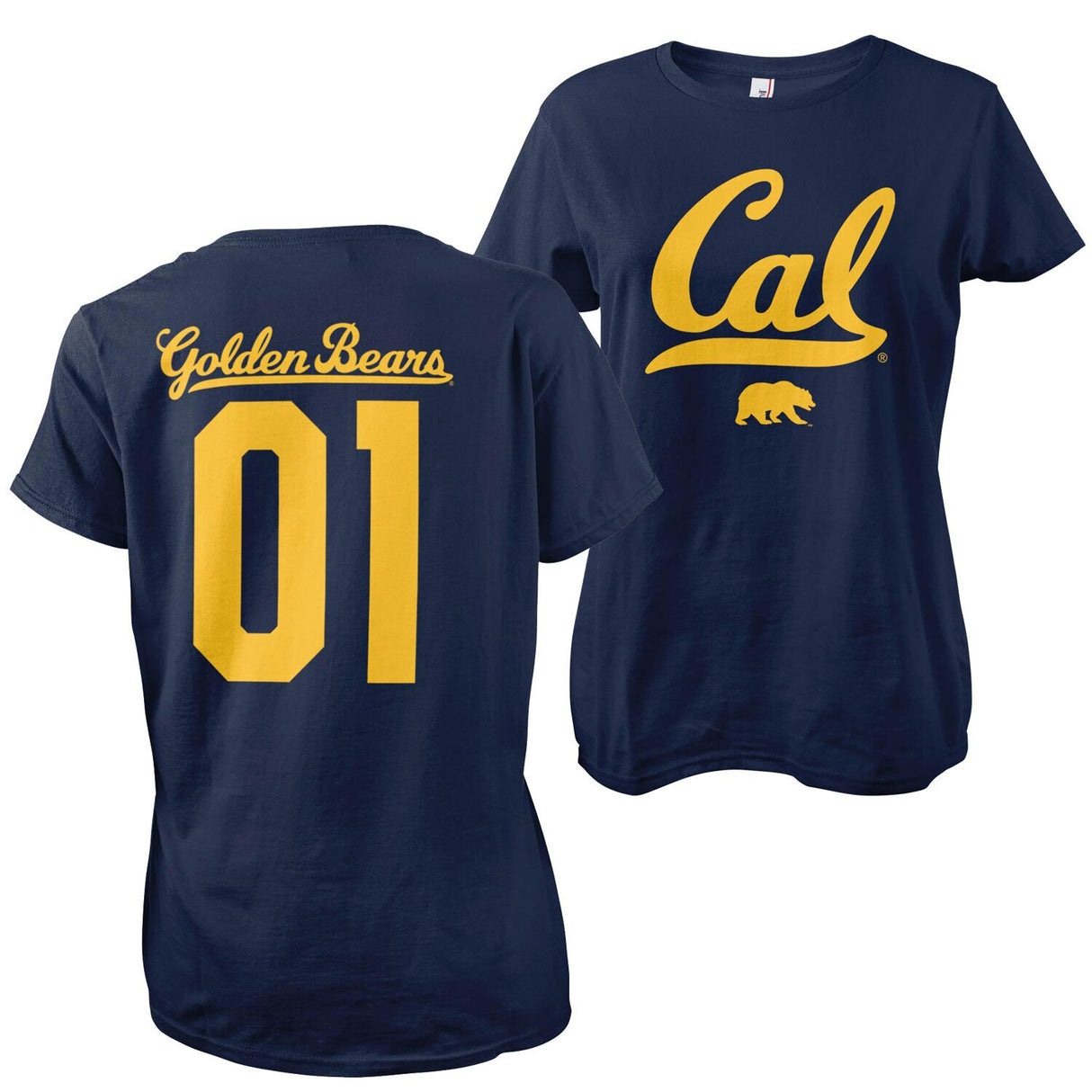 Cal Golden Bears 01 Girly Tee