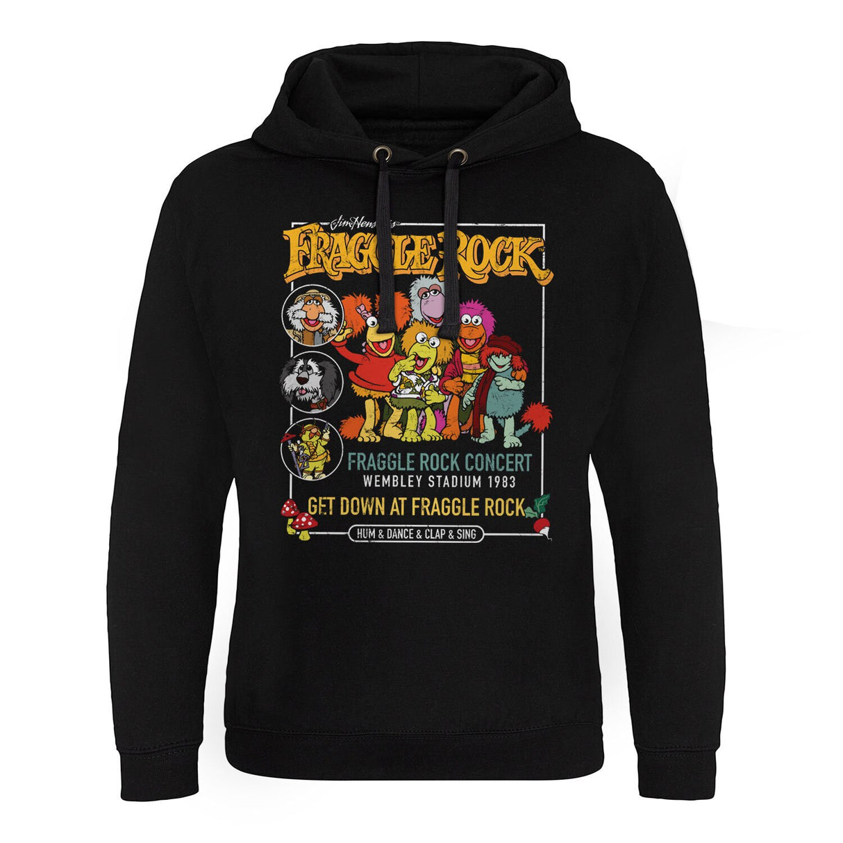 Fraggle Rock Concert Epic Hoodie