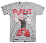 Popeye Distressed Sailor Man T-Shirt