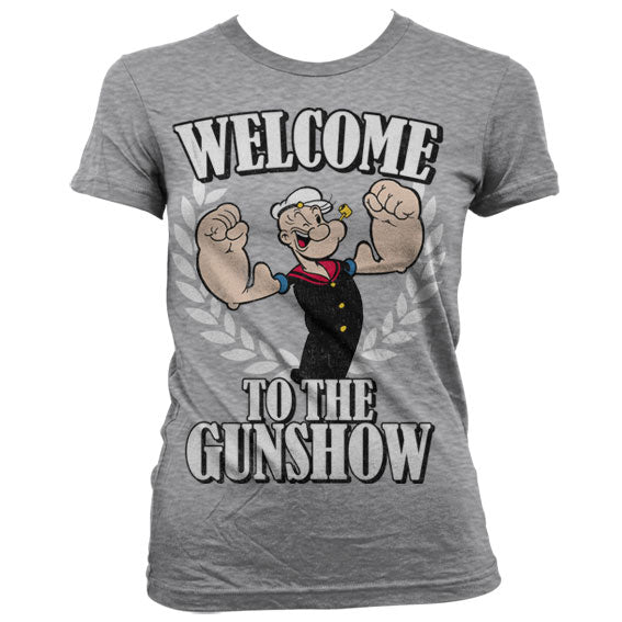 Popeye - Welcome To The Gunshow Girly T-Shirt