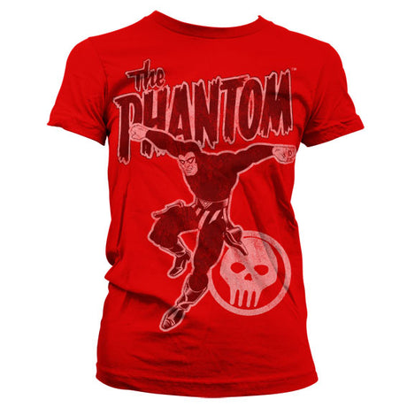 Phantom Jump Distressed Girly T-Shirt