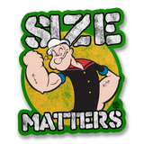 Size Matters Sticker