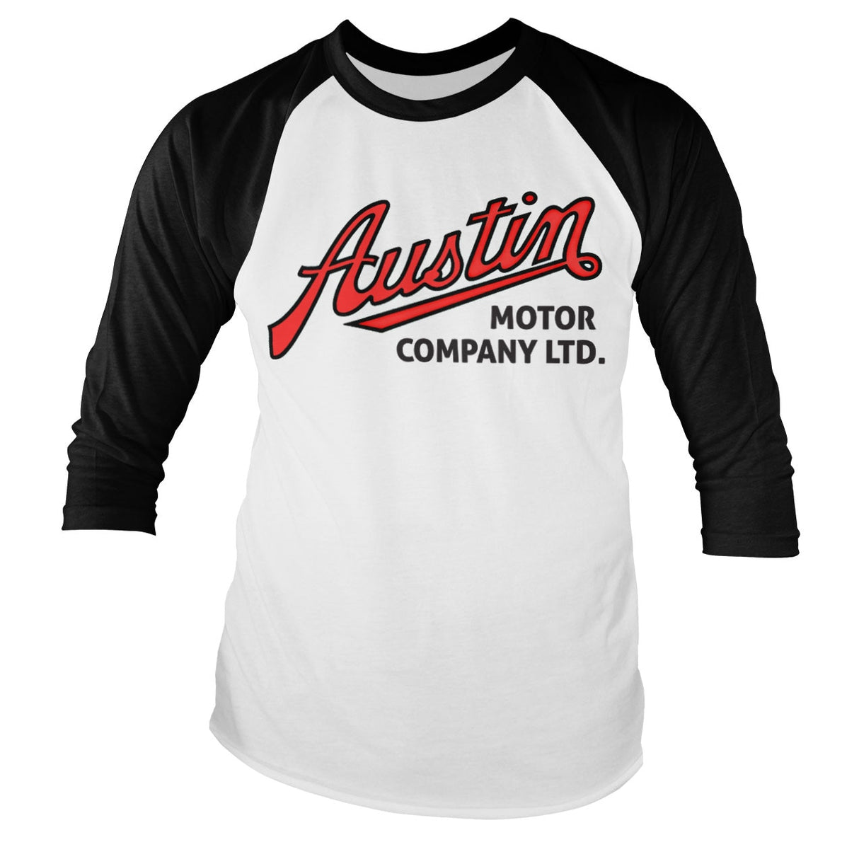 Austin Motor Company Baseball Long Sleeve Tee