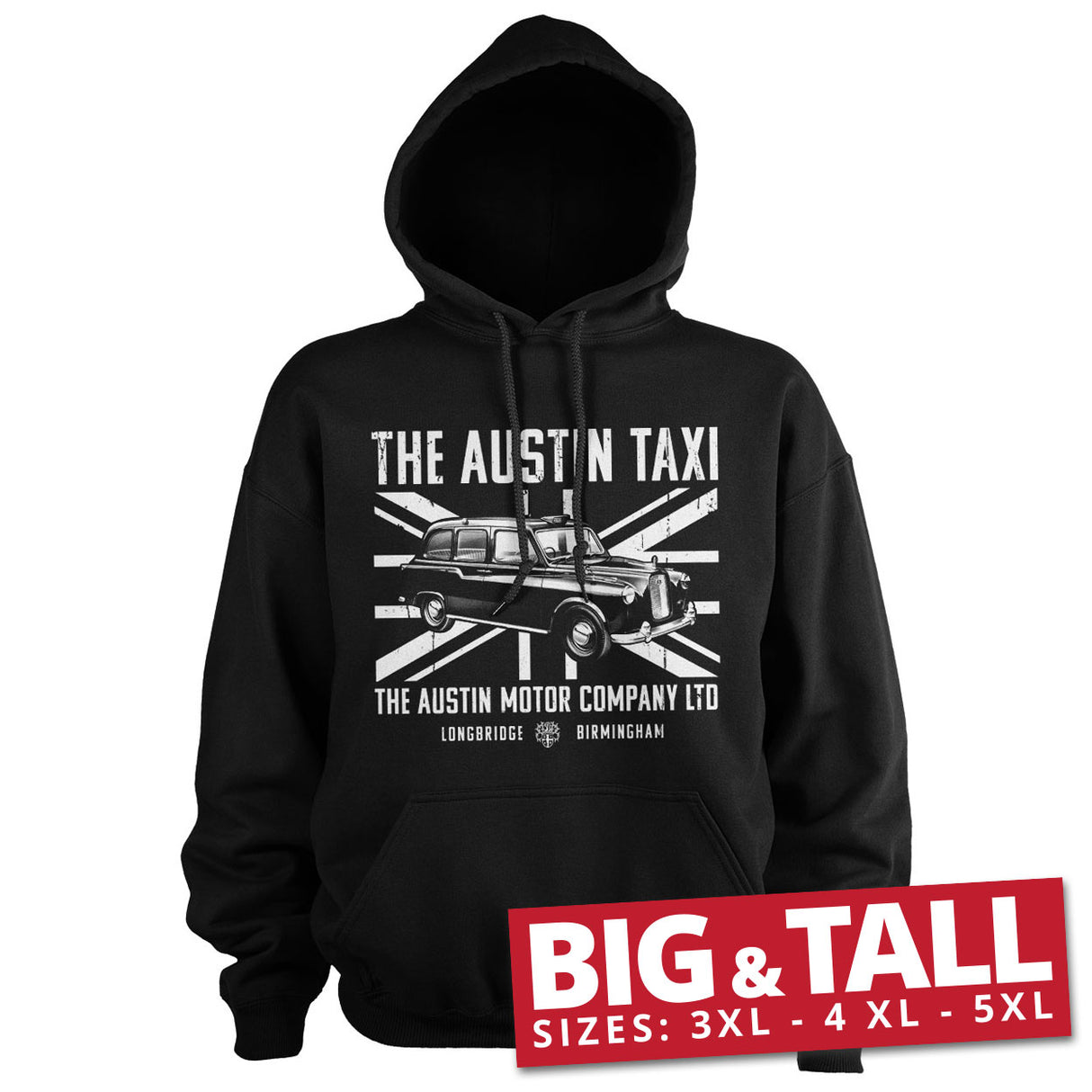 The Austin Taxi Big & Tall Hoodie