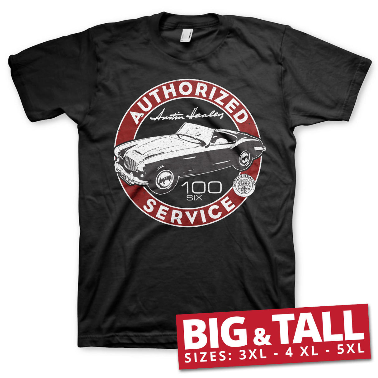 Austin Healey - Authorized Service Big & Tall T-Shirt