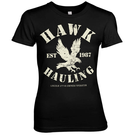 Hawk Hauling Girly Tee