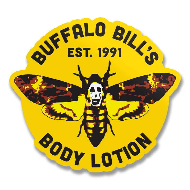 Buffalo Bill's Body Lotion Sticker