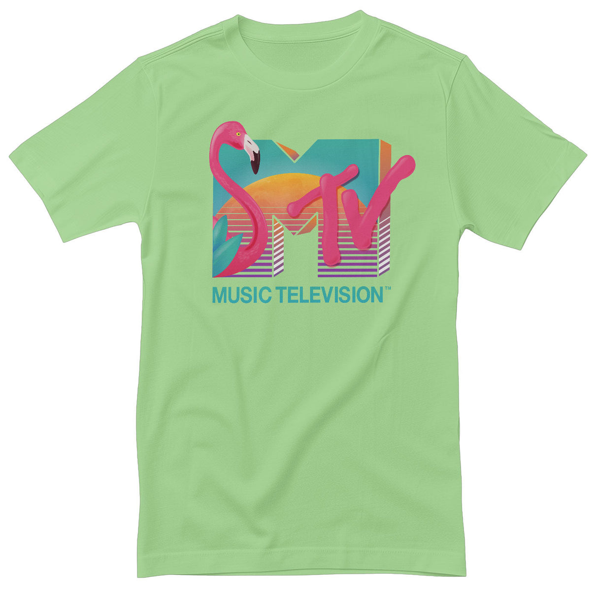 MTV - Tropical Flamingo T-Shirt