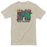 MTV Flower Bouquet Logo T-Shirt